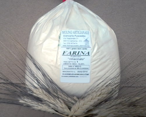 Tradition und Qualität Sardiniens  SARDISSIMO SARDEGNA - Semola rimacinata  di grano duro (Brot und Snacks)